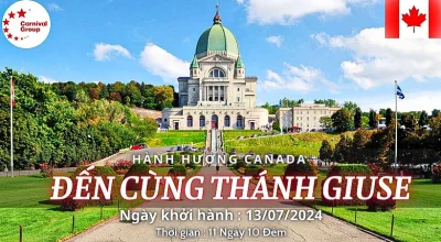 Hành Hương Canada | Đến Cùng Thánh Cả