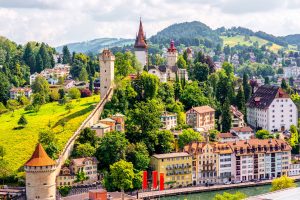 Summer in Lucerne Switzerland